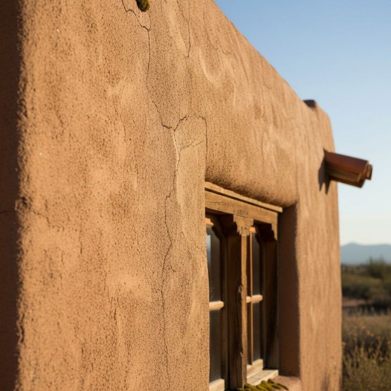 Cracked Stucco Repair detail